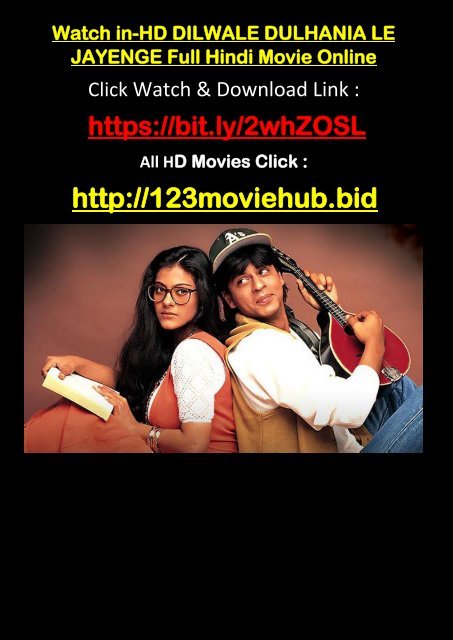 hindi movie ddlj full movie